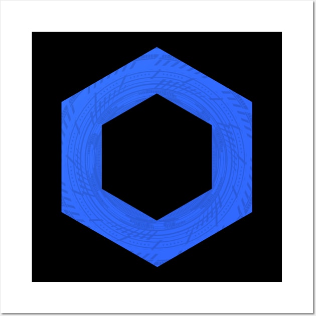 Chainlink (LINK) Logo Wall Art by cryptogeek